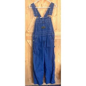 Washington Dee Cee Sanforized Overalls Carpenter Vintage Rare Unisex